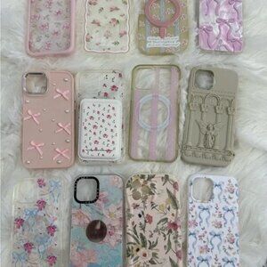 Floral and Pink Phone Case Collection